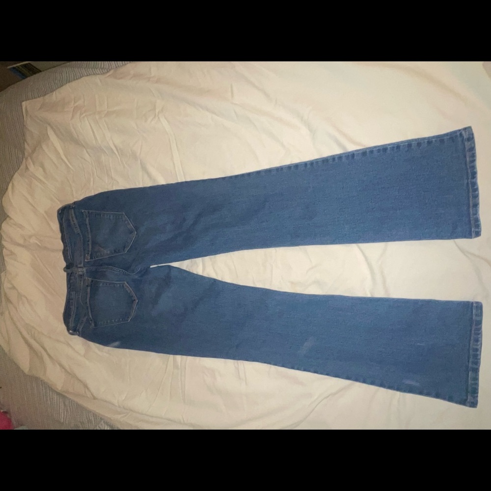 Size 4 short flair jeans